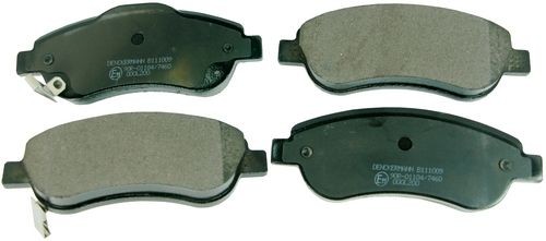 DENCKERMANN B111009: Plaquettes de frein Essieu avant