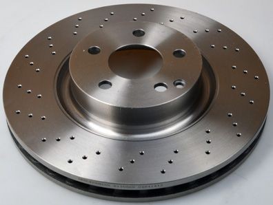 DENCKERMANN B130569: Disc de frână Ř: 335mm, perforat/ventilat interior, ventilat, Ř: 335mm