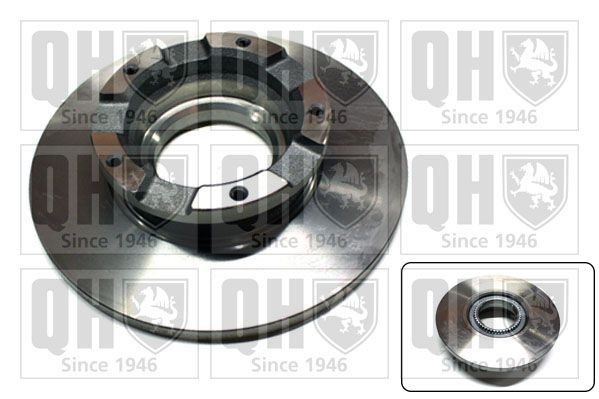 QUINTON HAZELL BDC6044: Piduriketas Ø: 308mm, täis, Ø: 308mm