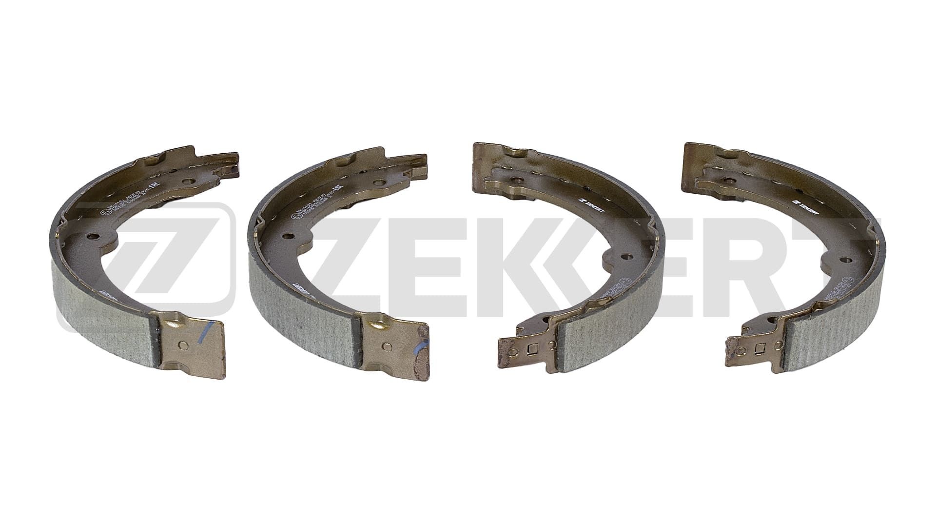 ZEKKERT BK-4181: Set saboti frana puntea spate