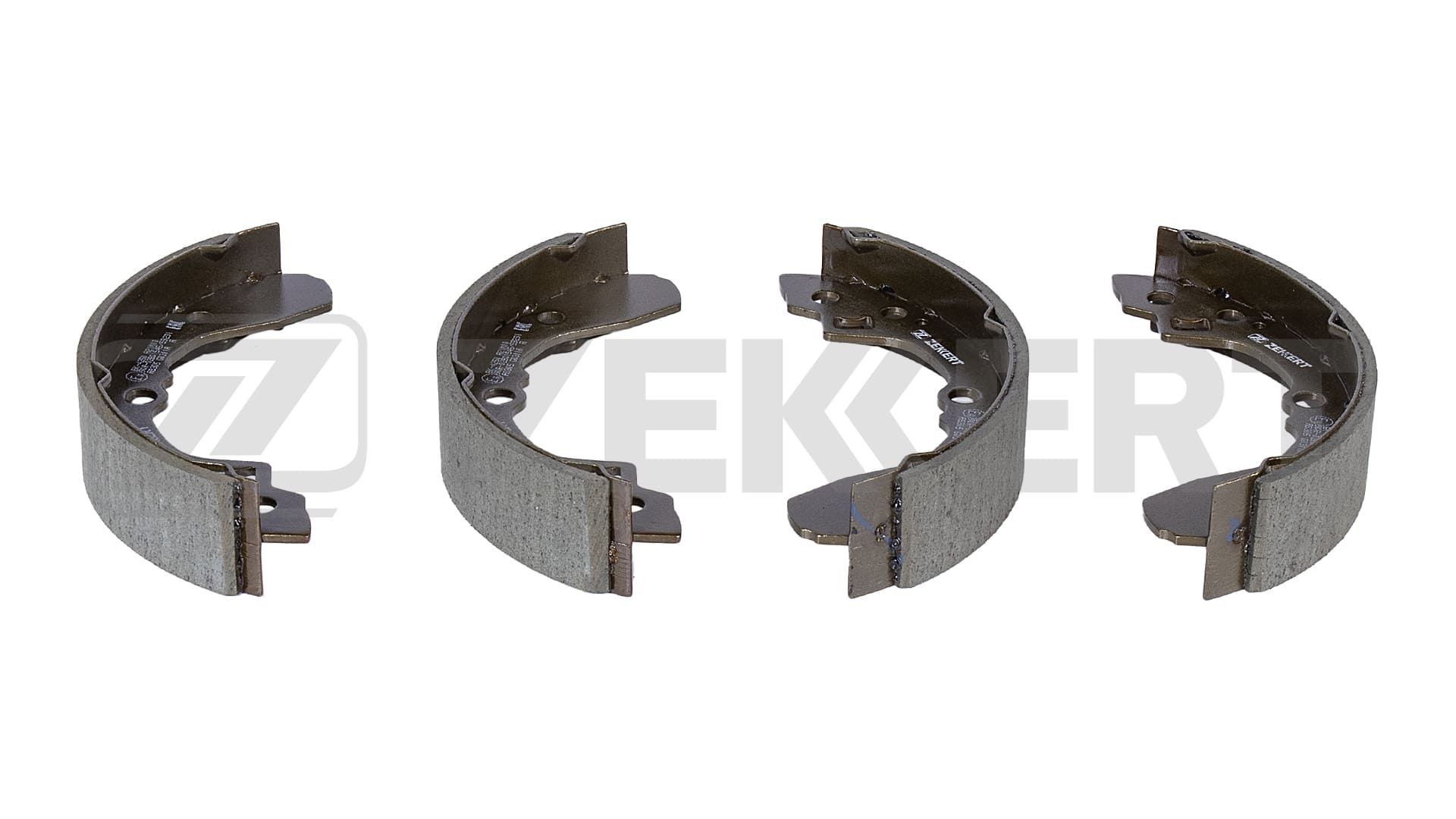 ZEKKERT BK-4250: Set saboti frana puntea spate