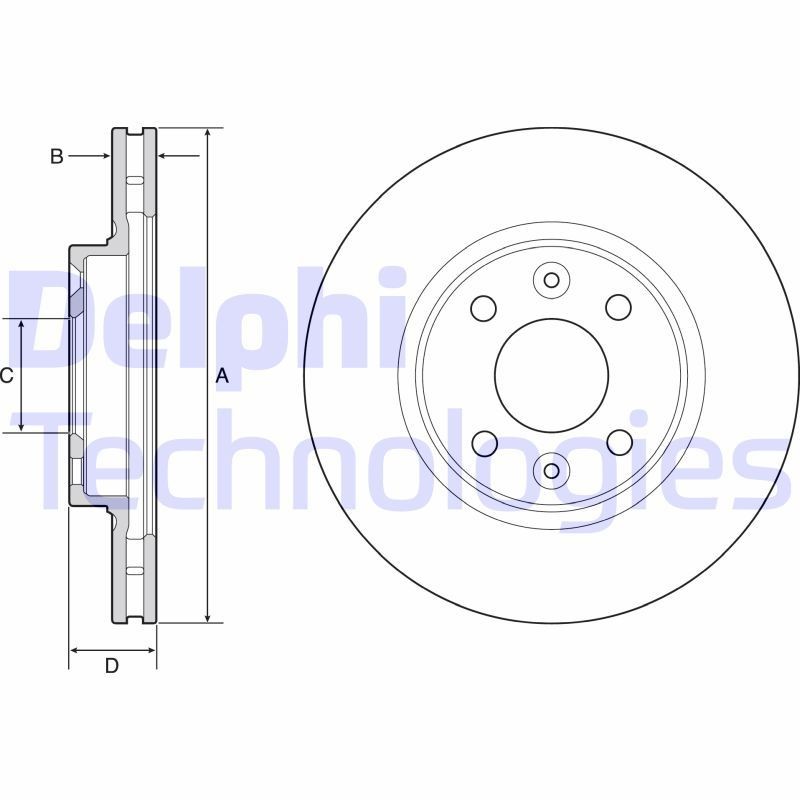 DELPHI BK1423: Rato guolio komplektas be RPM jutiklio, be integruoto rato guolio, be ABS jutiklio žiedo