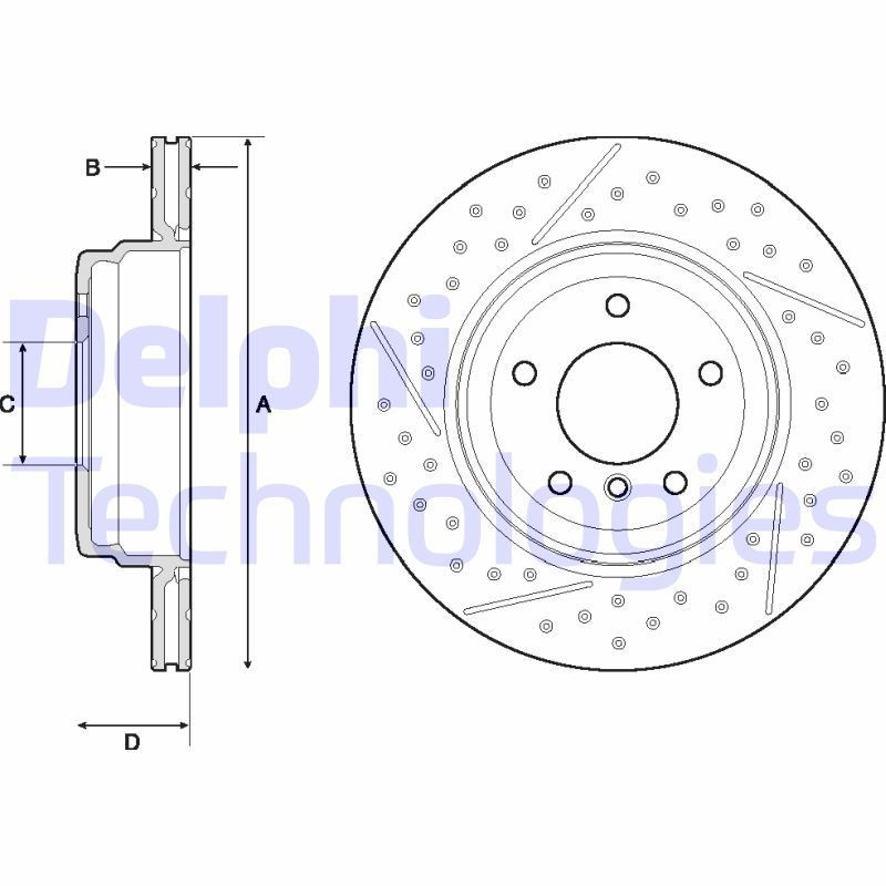 DELPHI BK1510: Hjullager uten turtallsensor, uten integrert hjullager, uten ABS sensorring