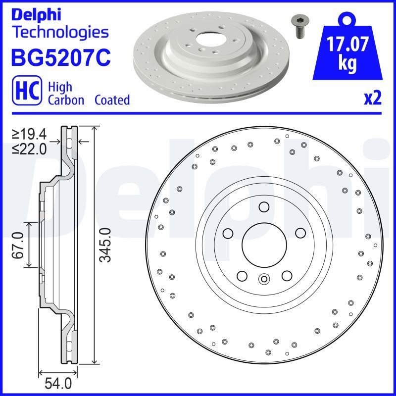 DELPHI BK701: Rato guolio komplektas su aps./min jutikliu, be integruoto rato guolio, be ABS jutiklio žiedo