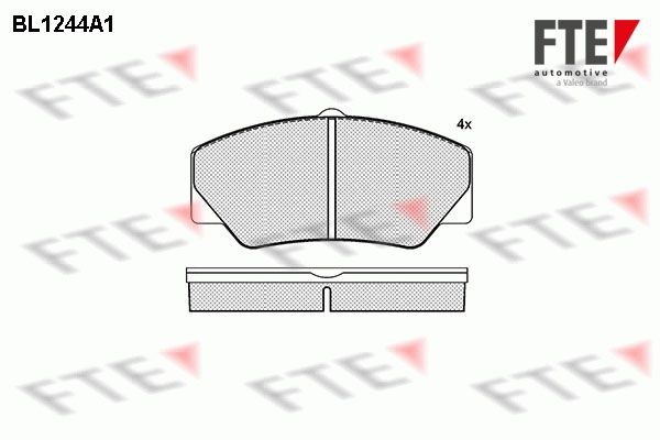 FTE BL1244A1: Piduriklotsid