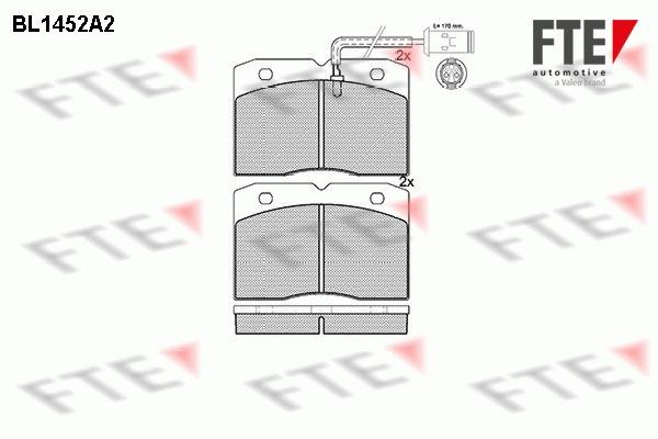 FTE BL1452A2: Piduriklotsid