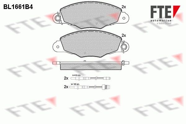 FTE BL1661B4: Piduriklotsid