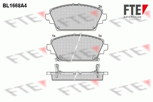 FTE BL1668A4: Piduriklotsid