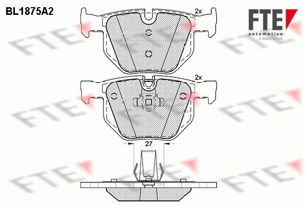 FTE BL1875A2: Piduriklotsid