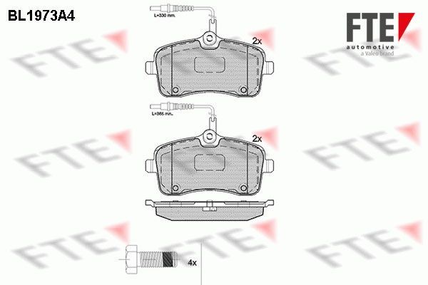 FTE BL1973A4: Piduriklotsid