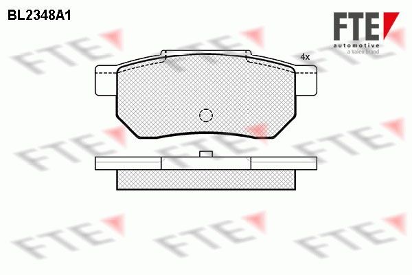 FTE BL2348A1: Piduriklotsid