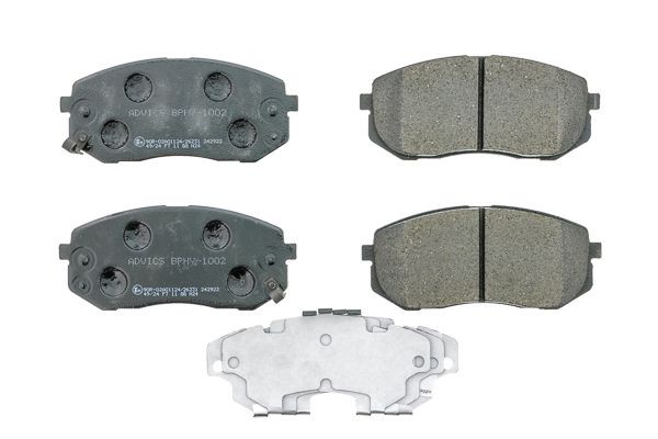 AISIN BPHY-1002: Stabdžių kaladėlės Premium ADVICS by AISIN