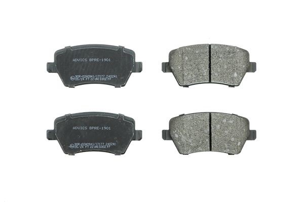 AISIN BPRE-1901: Piduriklotsid Premium ADVICS by AISIN