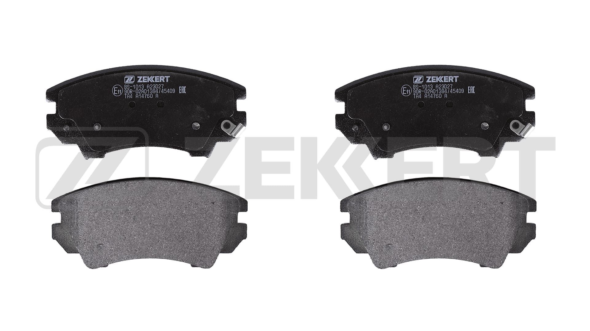 ZEKKERT BS-1013: Piduriklotsid Esisild