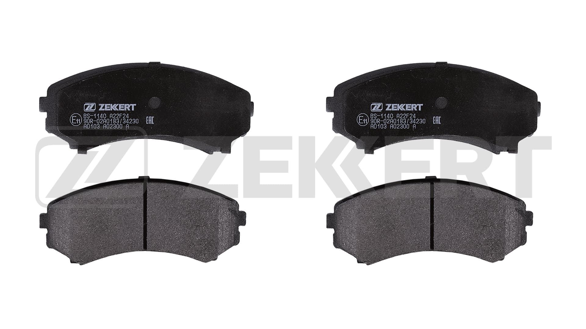 ZEKKERT BS-1140: Piduriklotsid Esisild