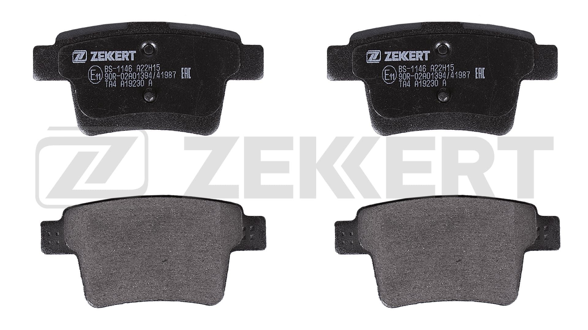 ZEKKERT BS-1146: Piduriklotsid Tagasild