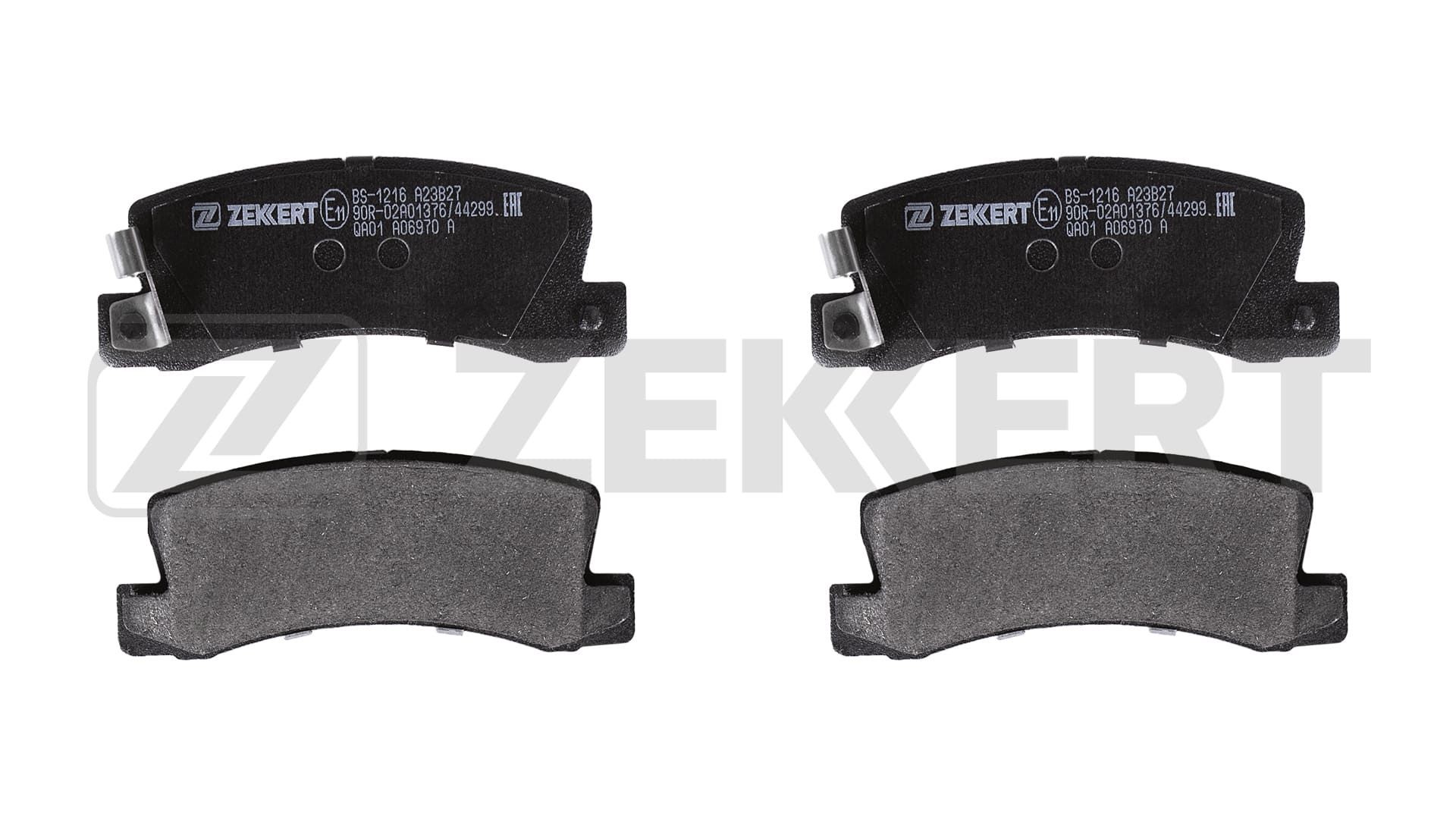 ZEKKERT BS-1216: Piduriklotsid Tagasild