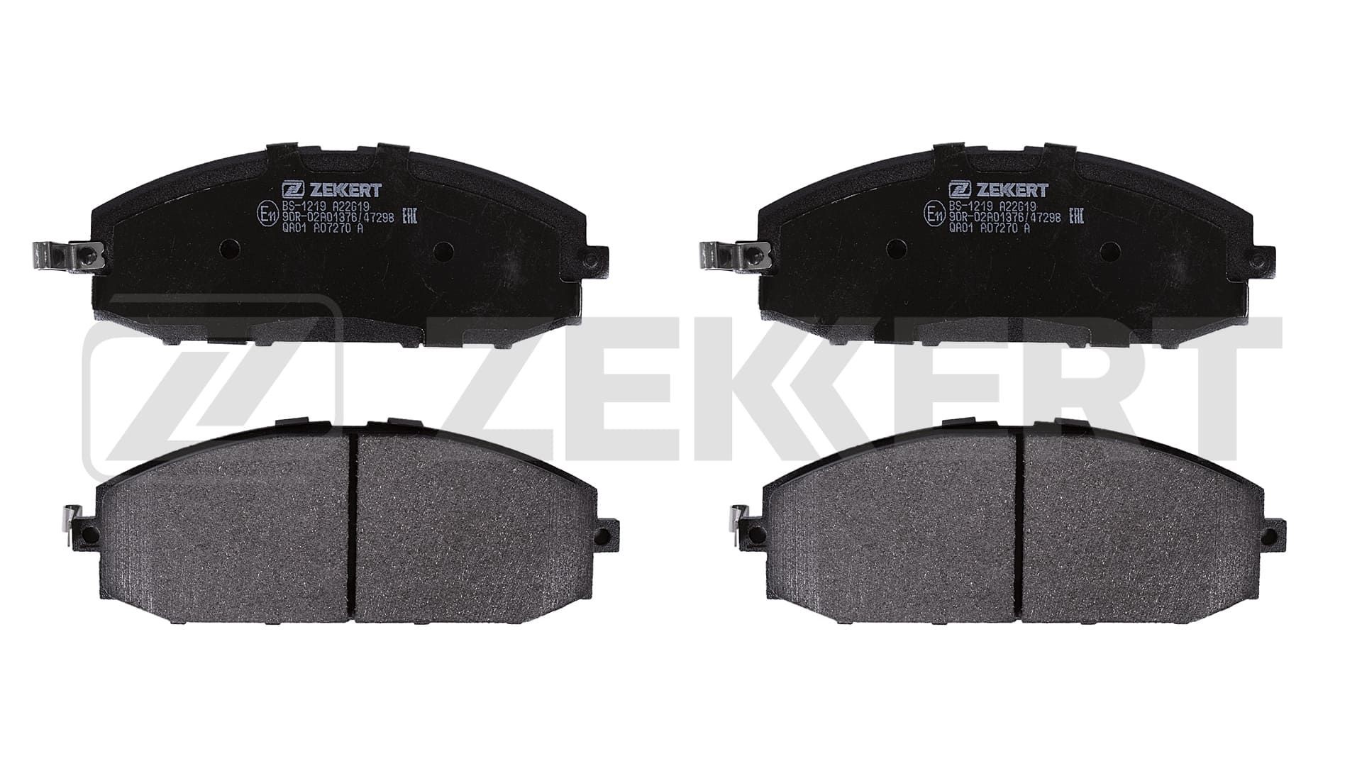 ZEKKERT BS-1219: Piduriklotsid Esisild