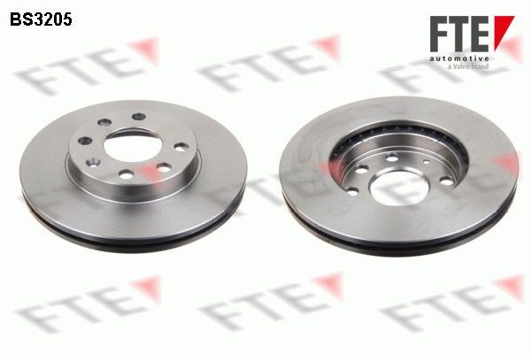FTE BS3205: Piduriketas Ø: 236mm, sisemine õhutus, Ø: 236mm, katmata