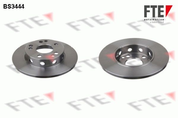 FTE BS3444: Piduriketas Ø: 262mm, täis, Ø: 262mm