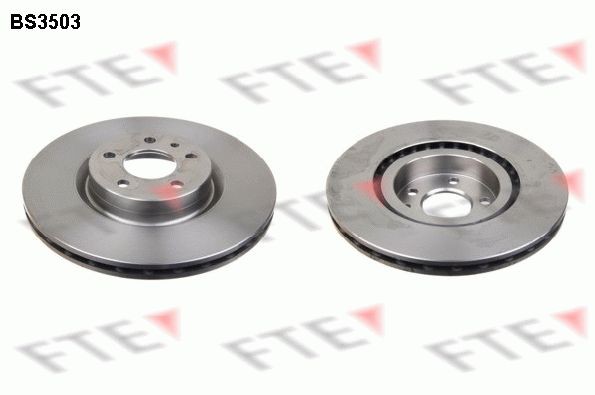 FTE BS3503: Piduriketas Ø: 284mm, sisemine õhutus, Ø: 284mm