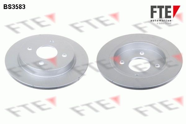 FTE BS3583: Piduriketas Ø: 253mm, täis, Ø: 253mm