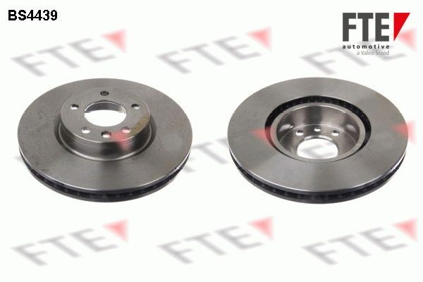 FTE BS4439: Piduriketas Ø: 296mm, sisemine õhutus, Ø: 296mm