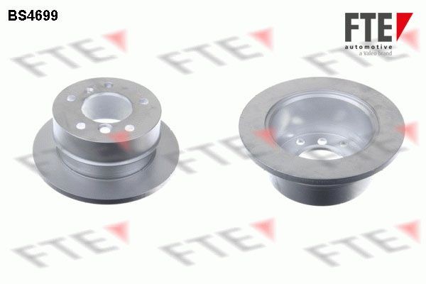 FTE BS4699: Piduriketas Ø: 258mm, täis, Ø: 258mm