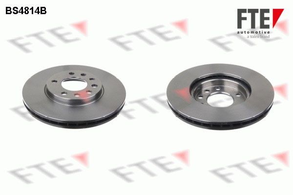 FTE BS4814B: Piduriketas Ø: 280mm, sisemine õhutus, Ø: 280mm, kaetud