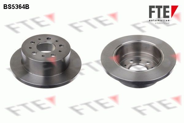 FTE BS5364B: Piduriketas Ø: 280mm, täis, Ø: 280mm, kaetud