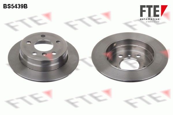 FTE BS5439B: Piduriketas Ø: 258mm, täis, Ø: 258mm, kaetud