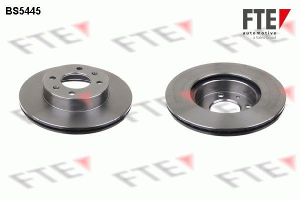 FTE BS5445: Bremžu diski Ø: 241mm, ar iekšējo ventilāciju, Ø: 241mm