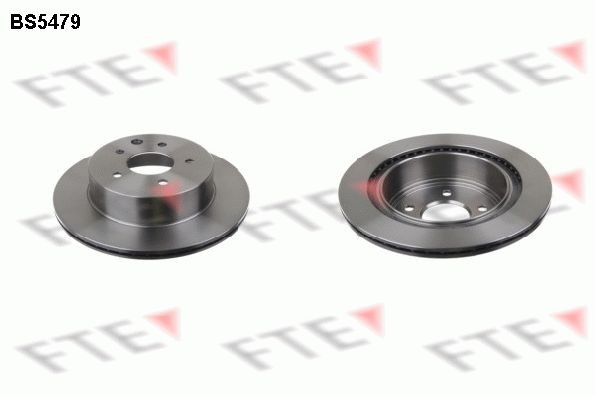 FTE BS5479: Piduriketas Ø: 292mm, sisemine õhutus, Ø: 292mm