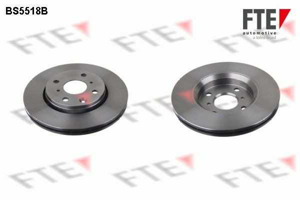 FTE BS5518B: Piduriketas Ø: 247mm, sisemine õhutus, Ø: 247mm, kaetud
