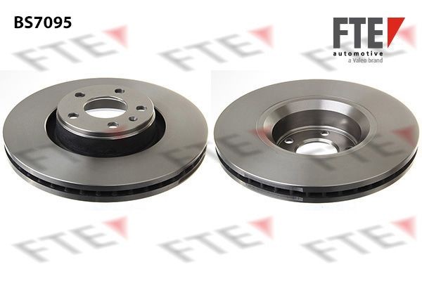 FTE BS7095: Piduriketas Ø: 320mm, sisemine õhutus, Ø: 320mm