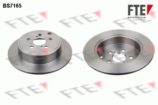 FTE BS7165: Piduriketas Ø: 280mm, täis, Ø: 280mm