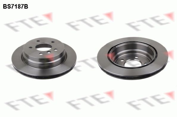 FTE BS7187B: Piduriketas Ø: 300mm, sisemine õhutus, Ø: 300mm, kaetud