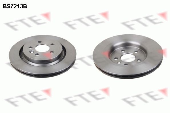 FTE BS7213B: Piduriketas Ø: 302mm, sisemine õhutus, Ø: 302mm, kaetud