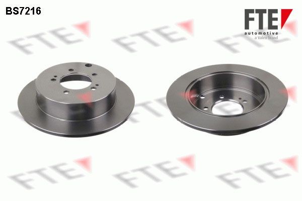 FTE BS7216: Piduriketas Ø: 302mm, täis, Ø: 302mm