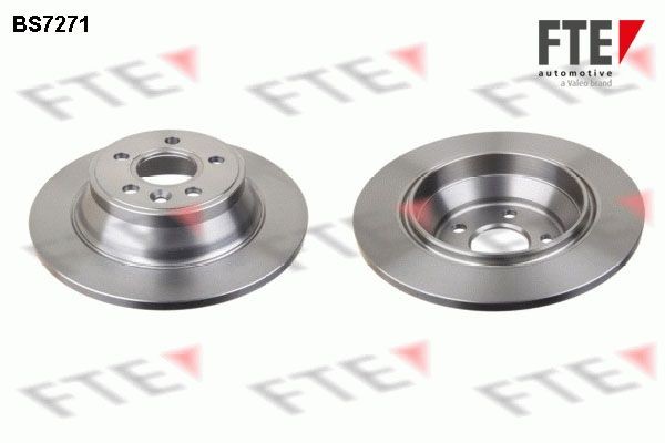 FTE BS7271: Piduriketas Ø: 302mm, täis, Ø: 302mm