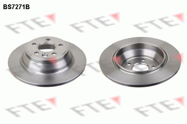 FTE BS7271B: Piduriketas Ø: 302mm, täis, Ø: 302mm, kaetud