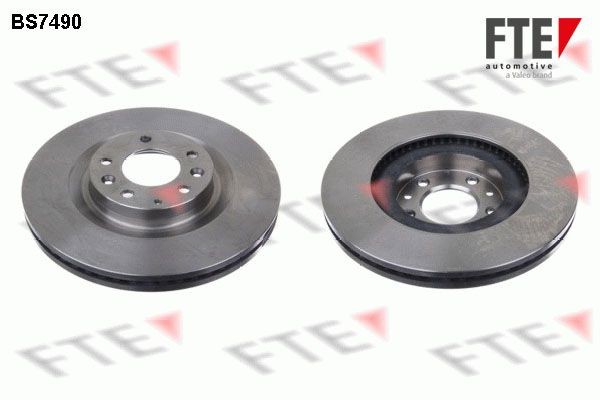 FTE BS7490: Disc de frână Ř: 320mm, ventilat interior, Ř: 320mm