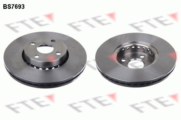 FTE BS7693: Disc de frână Ř: 275mm, ventilat interior, Ř: 275mm
