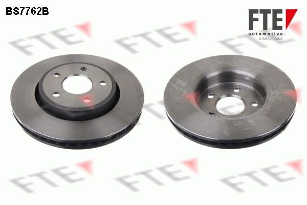 FTE BS7762B: Piduriketas Ø: 328mm, sisemine õhutus, Ø: 328mm, kaetud