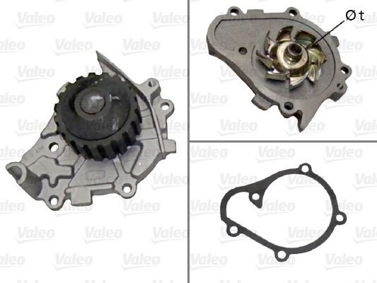 VALEO 506015: Pompa apa fara capac