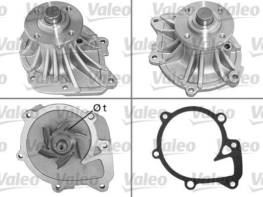 VALEO 506691: Ūdenssūknis ar blīvēm, bez vāciņa