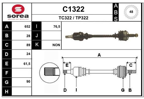 SNRA C1322: Planetara 652mm