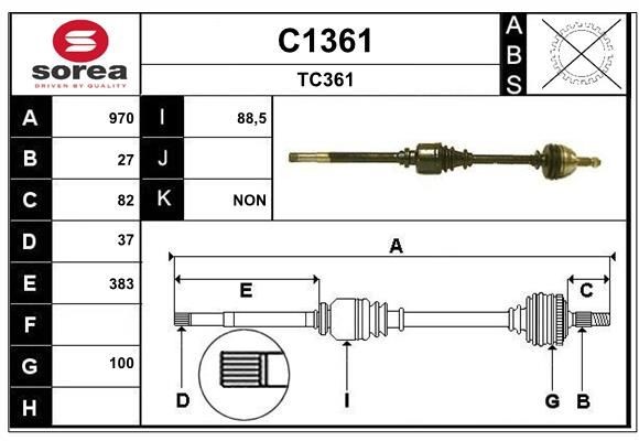SNRA C1361: Planetara 970mm