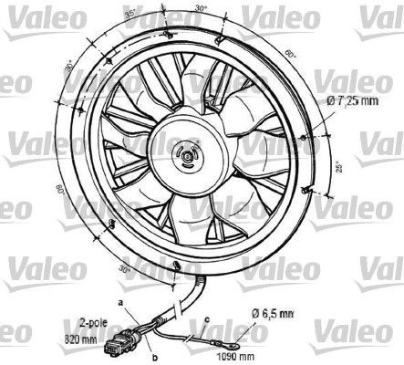 VALEO 541650: Piduriklotsid Esisild, ilma turvamutrikomplektita PREMIUMPACK