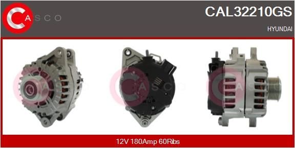 CASCO CAL15226AS: Alternator 90A, cu regulator integrat